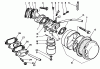 Toro 59265 - Replacement Engine, 4-Cycle, 1984 (4000001-4999999) Listas de piezas de repuesto y dibujos CARBURETOR ASSEMBLY