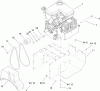 Toro 38607 (622E) - 622E Power Throw Snowthrower, 2007 (270000001-270999999) Pièces détachées ENGINE ASSEMBLY