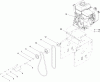 Toro 38614 (726 OE) - Power Max 726 OE Snowthrower, 2011 (311000001-311999999) Pièces détachées ENGINE ASSEMBLY