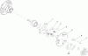 Toro 38624W (826 OXE) - Power Max 826 OXE Snowthrower, 2011 (311000001-311999999) Pièces détachées WHEEL CLUTCH SPROCKET ASSEMBLY