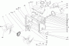 Toro 38630 (828 LXE) - Power Max 828 LXE Snowthrower, 2007 (270000001-270999999) Pièces détachées AUGER AND HOUSING ASSEMBLY