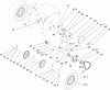 Toro 38631 (828 LXE) - Power Max 828 LXE Snowthrower, 2006 (260000001-260999999) Pièces détachées WHEEL CLUTCH ASSEMBLY