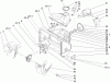 Toro 38635 (828 LE) - Power Max 828 LE Snowthrower, 2004 (240000001-240999999) Pièces détachées AUGER AND HOUSING ASSEMBLY