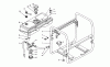 Toro 62018 (T1800) - Generator, T1800, 1986 (6000001-6999999) Pièces détachées FUEL TANK & FRAME ASSEMBLY