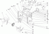 Toro 38640 (1028 LXE) - Power Max 1028 LXE Snowthrower, 2009 (290000001-290999999) Pièces détachées AUGER AND HOUSING ASSEMBLY