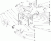 Toro 38652 (1128 OXE) - Power Max 1128 OXE Snowthrower, 2004 (240000001-240999999) Pièces détachées AUGER AND HOUSING ASSEMBLY