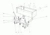 Toro 59136 - 36" Snowthrower, 1980 (0000001-0999999) Pièces détachées WEIGHT BOX ASSEMBLY MODEL 59138