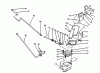 Toro 79261 - 42" Snowthrower, 1993 (39000001-39999999) Pièces détachées CHUTE ASSEMBLY