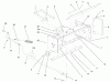 Toro 79360 - 42" Snowthrower, 300 Series Garden Tractors, 2001 (210000001-210999999) Pièces détachées HOUSING AND ATTACHMENT SYSTEM