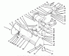 Toro 79361 - 44" Two-Stage Snowthrower, 300 Series Garden Tractors, 1995 (5900001-5999999) Pièces détachées AUGER HOUSING ASSEMBLY