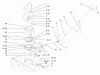 Toro 79365 - 42" Single-Stage Snowthrower, 5xi Garden Tractors, 1998 (8900001-8999999) Pièces détachées CHUTE & ROTATION ASSEMBLY