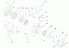 Toro 58356 - Garden Cultivator, 1997 (79000001-79999999) Pièces détachées FLYWHEEL, STARTER & CLUTCH ASSEMBLIES