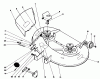 Toro 05-38SL02 - 38" Side Discharge Mower, 1992 (2000001-2999999) Pièces détachées DECK ASSEMBLY