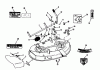 Toro 05-38SY02 - 38" Side Discharge Mower, 1992 (2000001-2999999) Pièces détachées DECK ASSEMBLY #1