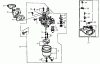 Compact Utility Loaders 22330 - Toro Dingo TX 413 Compact Utility Loader (SN: 260000001 - 260999999) (2006) Pièces détachées CARBURETOR ASSEMBLY HONDA GX390K1QNE2