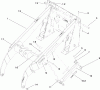Compact Utility Loaders 22331 - Toro Dingo TX 420 Compact Utility Loader (SN: 280000001 - 280999999) (2008) Pièces détachées LOADER ARM ASSEMBLY