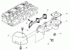 Compact Utility Loaders 22334 - Toro Dingo TX 525 Wide Track Compact Utility Loader (SN: 270000401 - 270999999) (2007) Pièces détachées EXHAUST MANIFOLD ASSEMBLY