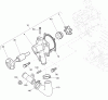 Compact Utility Loaders 22337CP - Toro Dingo 320-D Compact Utility Loader (SN: 314000001 - 314999999) (2014) Pièces détachées WATER PUMP AND WATER PIPE ASSEMBLY