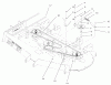 Rasenmäher Zubehör 105-6175 - Toro 52" Mower Service Kit, 200 Series Z Master (SN: 220000001 - 220999999) (2002) Pièces détachées BELT AND IDLER ARM ASSEMBLY
