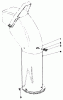 Rasenmäher Zubehör 30570 - Toro 48" Snowthrower, Groundsmaster 52/72 and GMT (SN: 90001 - 99999) (1979) Pièces détachées CHUTE EXTENSION KIT 26-1100