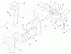 Rasenmäher Zubehör 79434 - Toro 48" Grass Collection System (SN: 890001 - 890522) Pièces détachées BLOWER ASSEMBLY