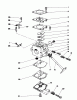Laubbläser / Laubsauger 30930 - Toro 21cc Hand Held Blower (SN: 0000001 - 0999999) (1980) Pièces détachées CARBURETOR ASSEMBLY