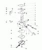 Laubbläser / Laubsauger 30940 - Toro 40cc Back Pack Blower (SN: 5000001 - 5999999) (1985) Pièces détachées CARBURETOR ASSEMBLY