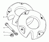 Mähdecks 30721 - Toro 72" Side Discharge Mower (SN: 300001 - 399999) (1983) Pièces détachées WHEEL WEIGHTS MODEL NO. 11-0440 (OPTIONAL)