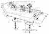 Mähdecks 30721 - Toro 72" Side Discharge Mower (SN: 400001 - 499999) (1984) Pièces détachées CUTTING UNIT MODEL NO. 30721 #1