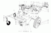 Laubbläser / Laubsauger 62912 - Toro 5 hp Lawn Vacuum (SN: 1000001 - 1999999) (1981) Pièces détachées ENGINE AND BASE ASSEMBLY (MODEL 62923)