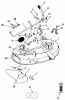 Mähdecks R5-38SY01 - Toro 38" Recycler Mower (SN: 1000001 - 1999999) (1991) Pièces détachées DECK ASSEMBLY
