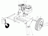 Laubbläser / Laubsauger 62923 - Toro 5 hp Lawn Vacuum (SN: 4000001 - 4999999) (1984) Pièces détachées ENGINE AND BASE ASSEMBLY (MODEL 62912)
