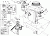 Rasenmäher Antrieb 30106 - Toro Mid-Size ProLine Gear Traction Unit, 12.5 hp (SN: 0000001 - 0999999) (1990) Pièces détachées ENGINE & CLUTCH ASSEMBLY