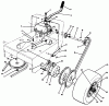 Rasenmäher Antrieb 30115 - Toro Mid-Size ProLine Gear Traction Unit, 12.5 hp (SN: 9000001 - 9999999) (1989) Pièces détachées AXLE ASSEMBLY