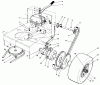 Rasenmäher Antrieb 30117 - Toro Mid-Size ProLine Gear Traction Unit, 16 hp (SN: 0000001 - 0999999) (1990) Pièces détachées AXLE ASSEMBLY