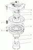 Rasenmäher Antrieb 30165 - Toro Mid-Size ProLine Traction Unit, Gear Drive, 12.5 hp (SN: 200000001 - 200999999) (2000) Pièces détachées CLUTCH ASSEMBLY