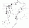 Laubbläser / Laubsauger 62912 - Toro 5 hp Lawn Vacuum (SN: 9000001 - 9999999) (1979) Pièces détachées HANDLE ASSEMBLY (MODEL 62923)