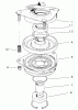 Rasenmäher Antrieb 30177 - Toro Mid-Size ProLine Traction Unit, Gear Drive, 15 hp (SN: 991352 - 999999) (1999) Pièces détachées CLUTCH ASSEMBLY NO. 54-3200