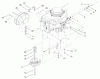 Rasenmäher Antrieb 30177 - Toro Mid-Size ProLine Traction Unit, Gear Drive, 15 hp (SN: 991352 - 999999) (1999) Pièces détachées ENGINE ASSEMBLY