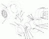 Laubbläser / Laubsauger 62924 - Toro 5 hp Lawn Vacuum (SN: 5900001 - 5999999) (1995) Pièces détachées BLOWER ASSEMBLY