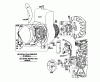 Laubbläser / Laubsauger 62933 - Toro 5 hp Lawn Blower (SN: 2000001 - 2999999) (1982) Pièces détachées REWIND STARTER