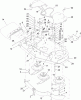 Mäher, Stand-on 74536 - Toro GrandStand Mower, 40" TURBO FORCE Cutting Unit (SN: 312000001 - 312999999) (2012) Pièces détachées DECK ASSEMBLY