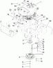 Mäher, Stand-on 74569 - Toro GrandStand Mower, 52" TURBO FORCE Cutting Unit (SN: 290003001 - 290999999) (2009) Pièces détachées ENGINE ASSEMBLY