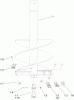 Compact Utility Attachments 22402 - Toro 6" Auger, Dingo Compact Utility Loader (SN: 220000001 - 220999999) (2002) Pièces détachées 12 INCH AUGER ASSEMBLY