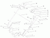 Rasenmäher 22160 - Toro Recycler Mower (SN: 200000001 - 200999999) (2000) Pièces détachées HANDLE ASSEMBLY