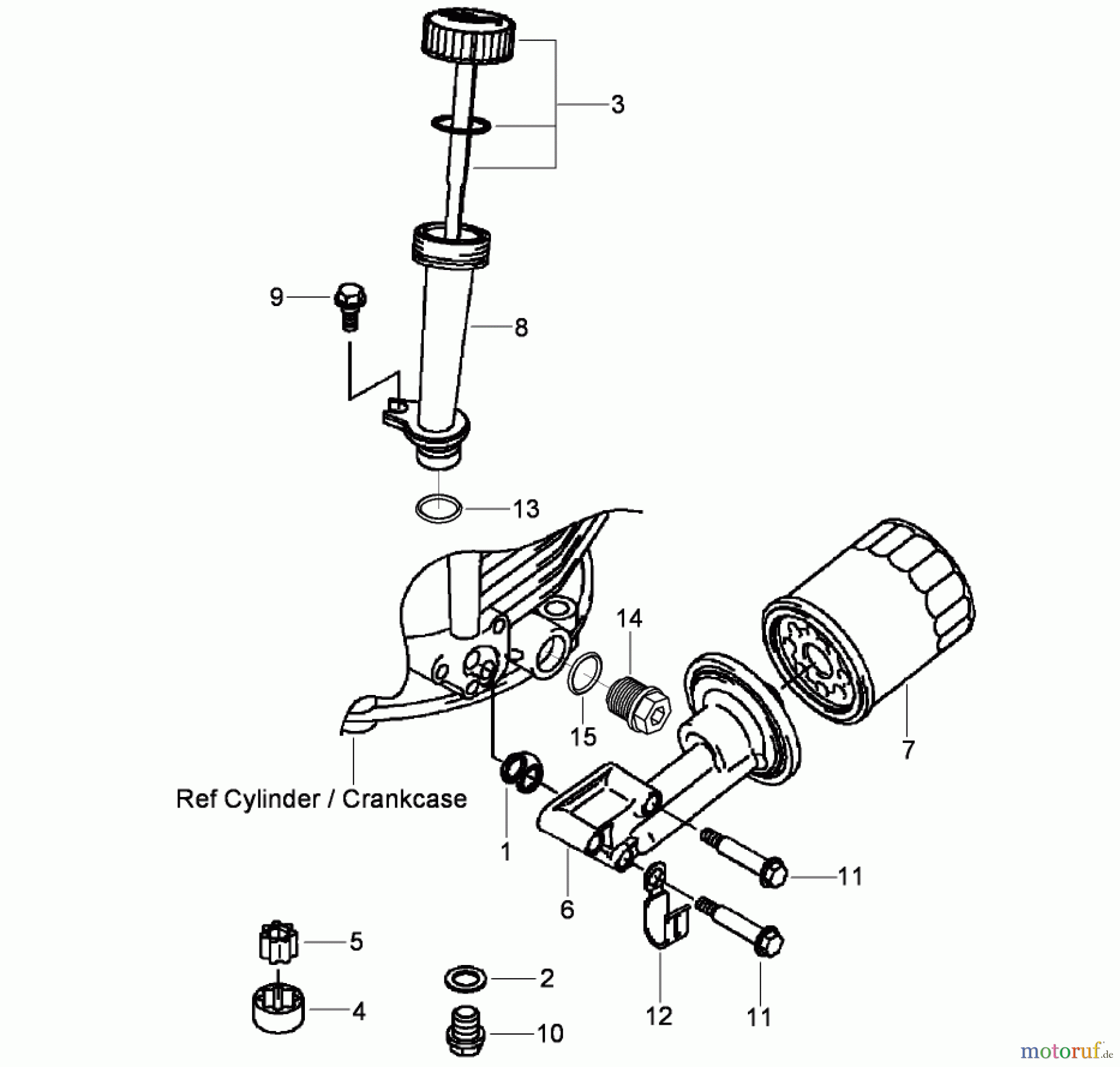  Rasenmäher 22178TE - Toro 53cm Heavy-Duty Rear Bagger Mower (SN: 290000001 - 290999999) (2009) LUBRICATION EQUIPMENT ASSEMBLY