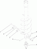 Compact Utility Attachments 22811 - Toro 9" Auger Bit, Dingo Compact Utility Loader Pièces détachées 9-INCH AUGER BIT ASSEMBLY