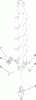 Compact Utility Attachments 22821 - Toro 9" Full-Flight Auger Bit, Dingo Compact Utility Loader Pièces détachées 6-INCH AUGER BIT ASSEMBLY