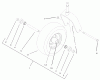 Zerto-Turn Mäher 74176TE (Z147) - Toro Z Master Mower, 112cm SFS Side Discharge Deck (SN: 230000001 - 230006000) (2003) Pièces détachées CASTER WHEEL ASSEMBLY NO. 1-634662