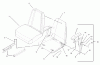 Zerto-Turn Mäher 74176TE (Z147) - Toro Z Master Mower, 112cm SFS Side Discharge Deck (SN: 230000001 - 230006000) (2003) Pièces détachées SEAT ASSEMBLY NO. 1-633705